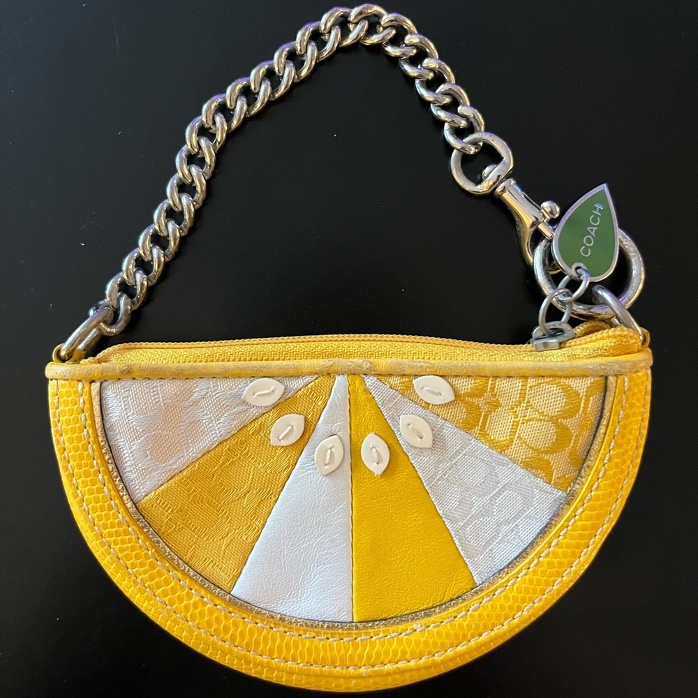 Coach Lemon Wedge Coin Purse 2006